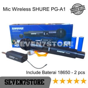 Shure Mic Wireless UHF Mic PG-A1 PRO Microphone Wireless Profesional dicharge