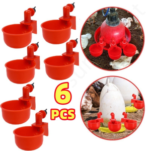 Water Feeder for Chicken Automatic Poultry Chicken Water Drinker Bowls Waterner for Duck and Goose