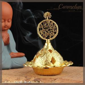 [Carmelun] Hương Hollow Vàng tháp dầu phong cách Ả Rập Lư hương chủ cho nhà khách sạn Hương chủ Yoga đồ trang trí