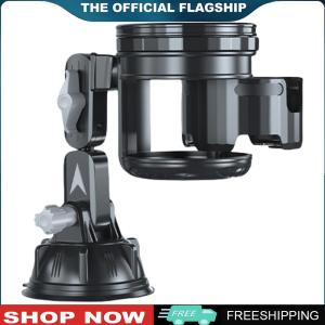 [TOPACE MALL]ยานพาหนะดูด 2-in-1 รถที่ติดตั้งถ้วยไม่มีมัลติฟังก์ชั่นสองถ้วยที่วางเครื่องดื่มรถยนต์เครื่องดื่ม