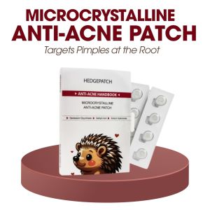 HedgePatch Microcrystalline Anti-Acne Patch | Salicylic Acid | Sodium Hyaluronate | Fast Pimple Care