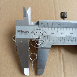 10 BUAH SEKRUP SKRUP GANTUNGAN BINGKAI MATA TUTUP NO 1 KECIL 2CM 2 CM FOTO FIGURA CANTOLAN RING CANTELAN KAPSTOP KAPSTOK CENTELAN PENGAIT LUKISAN 9X22 DIAMETER DRAT 15MM