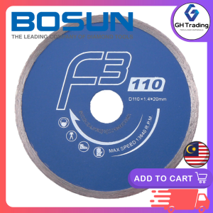 BOSUN F3 6027 F1CE F3CE F5CE Diamond Saw Blade Tile Cutting Disc For Tile Marble Granite Mata Potong Mosaik