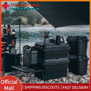 【winnereco】 Portable 10L Water Storage Bucket for Camping With Faucet