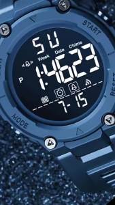 ขายนาฬิกาอิเล็กทรอนิกส์กลางแจ้งของผู้ชาย - นาฬิกาอิเล็กทรอนิกส์กีฬาโครโนกราฟกันน้ำอเนกประสงค์