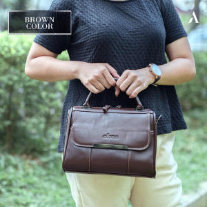 Tas Selempang Wanita ALONA HESTIA BAG Slingbag Cewek Kulit Sapi 100% Elegan Import Murah Terbaru