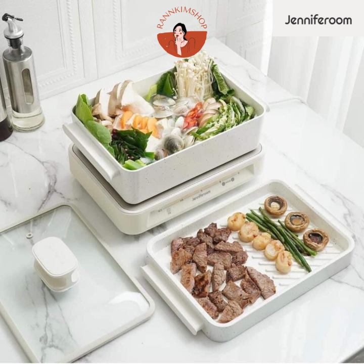 พร้อมส่ง] Jenniferoom Multi Grill รุ่น JR-MG1910WH ชุดเตา