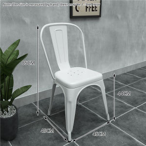 Iron dining chair coffee shop chair Metal chair Iron chair
