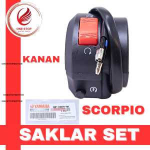 HOLDER SAKLAR KANAN YAMAHA SCORPIO 5BP TOMBOL STATER ENGINE STOP SCORPIO