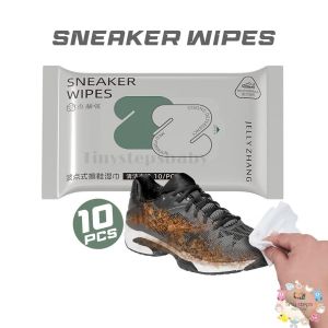 Sneaker Wipes Jelly Zhang Tissue Sepatu 10pcs / Tisu Pembersih Sepatu