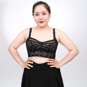 Áo Lót nữ Big Size Ren Siêu Thoáng Không gọng - Áo lót Big Size nữ Bản To Che mỡ lưng- Áo Định hình vòng 1 - Mã A19