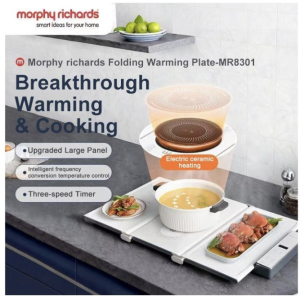 Morphy Richards Folding food warming board food insulation board hot cutting board household vegetable warming pad multifunctional square dining table warming treasure MR8301