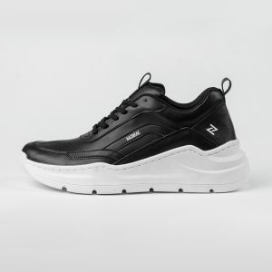 RANGER BLACK COMBY - Sepatu Sneakers Pria Casual Sneker Cowok Hitam Naz x Sneakers Pedia