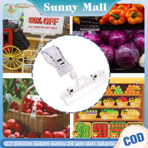 5pcs Jepitan Harga Transparan/Jepit Harga/Penjepit Harga Price Tag 11cm/Price Tag/Jepitan Harga Obral