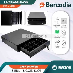 CASH DRAWER / LACI KASIR / LACI UANG IWARE CD-410 RJ- 11 (42 x 43 Cm )