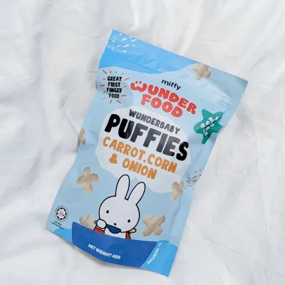 WUNDERBABY - Wunderbaby Puffs - Great Toddler Snacks - First Finger Food - HALAL