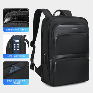 Tigernu 9121 Expandable Man Business Travel Back Pack Bag for Men Waterproof 15.6-17inch Laptop Backpack Bag