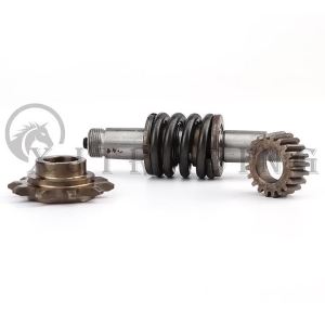 Kail High Performance Black Clutch Shaft & Drive Sprocket & Push Bike Gear Metal Fit For 66cc 80cc 2Stroke Motorized Bike Engine 7M5T2