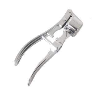 Restaurant Grade Manual Garlic Mincer Heavy Duty Zinc Alloy Construction Large Capacity Garlic Crusher With Handle