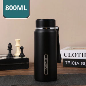 Bình giữ nhiệt 800-1000ml Hilogi bình nước inox sơn nhám chống xước giữ nhiệt lạnh 20g nóng 10h có khay lọc dây treo
