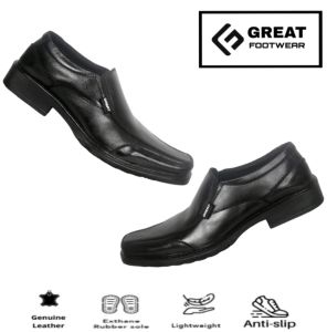 FREE KAOS KAKI Sepatu Pantofel  Pria Kulit Coklat Sepatu Oxford Pria Coklat Sepatu Formal Kerja Kantor Termurah