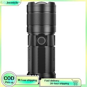 [Jocestyle Outdoor Mall]แคมป์ปิ้งไฟฉายไฟฉายมัลติฟังก์ชั่นหลายโหมดไฟฉายพกพากันน้ำสำหรับการซ่อมแซมการทำงาน