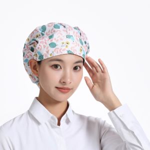 SIXIS Thoáng khí Mũ đầu bếp phục vụ Chống bụi Có thể điều chỉnh Mũ nấu ăn Chống dầu và bồ hóng Mũ quấn tóc Tiệm bánh căng tin nhà hàng