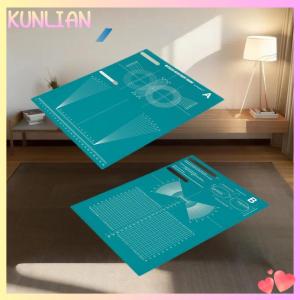 [KUNLIAN] กรอบแว่นตาปรับขนาดเส้นผ่าศูนย์กลางเลนส์แผ่นอุปกรณ์เสริมแว่นตา Progressive เครื่องมือซ่อมเลนส์