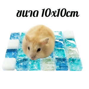 แผ่นหินเย็น แผ่นเย็นคลายร้อน สำหรับหนูแฮมสเตอร์ กระรอก ชูการ์ ดอร์เมาส์ เม่นแคระ กระต่าย ที่นอนเย็นสัตว์
