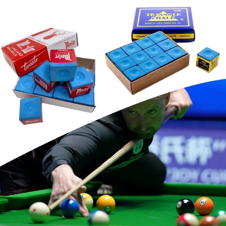 12pcs/box%20Chalk%20Billiard%20Master%20Kapur%20Biliard%20Perlengkapan%20Billiard%20Kapur%20Biliar%20Kapur%20Billiard%20Triangle%20GRADE%20B%20-%20Image%202