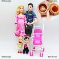 (BARBIE KELUARGA) SATU SET BARBIE KELUARGA. 