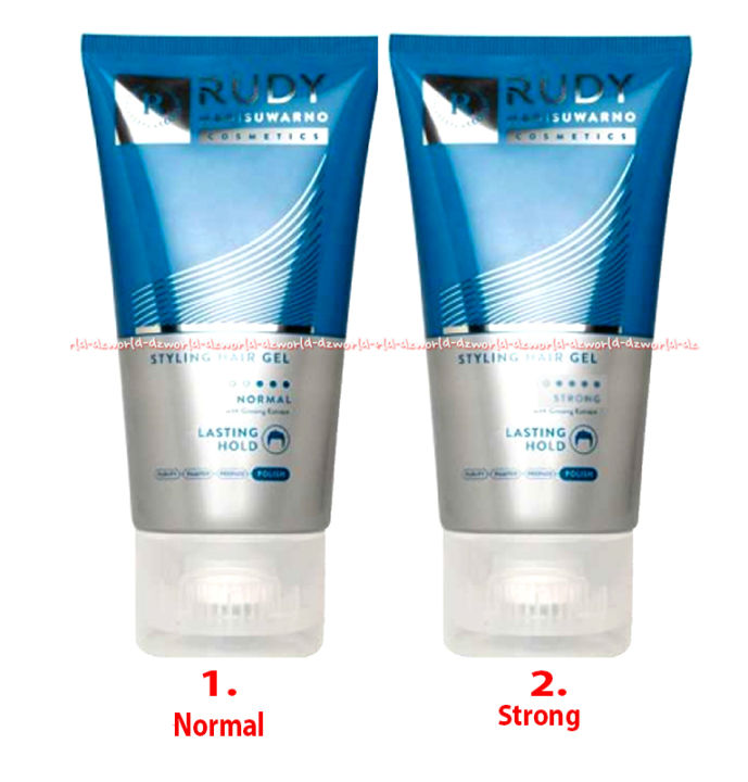 Rudy Hadisuwarno Styling Gel 150ml Normal Strong Look Wet Look Gel Rambut Pria Rudi Hadi Suwarno Pome Rambut Hair Lazada Indonesia