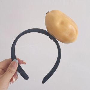 YOCKY Potato Simulated Food Hair Hoop Banana Tomato Vegetable Hair Bands Cute Eggplant Fruits Headband Female/Girls