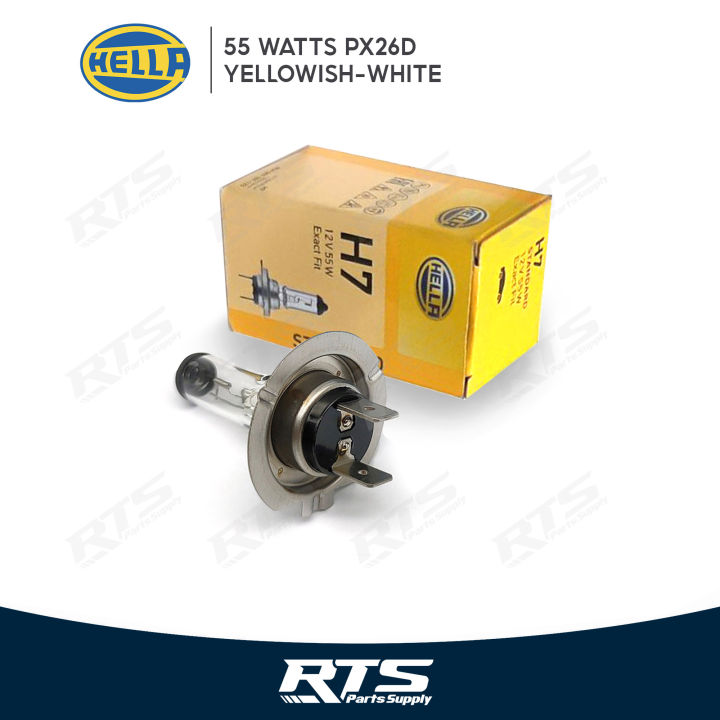 Hella%20H7%2012v%2055w%20PX26D%20Halogen%20Headlight%20/%20Foglight%20Bulb%201Pc%20-%20Image%204