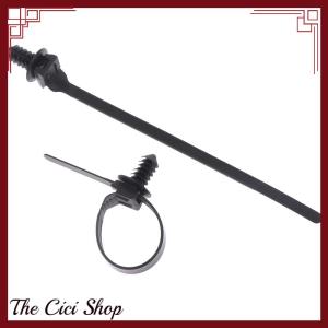 [The Cici Shop] Removable Threaded M6 M8 M10 Hole Nylon Plastic Vehicle Motocycle Cable Tie Car Harness Retainer Clip Push Mount Auto Fasteners