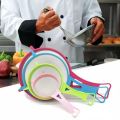 5pcs/set Multi-purpose kitchen fine mesh strainer,flour sieve/sifter,kitchen basket/colander,kitchenware,BINLU. 