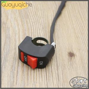 【Guoyuqiche】 Universal Motorcycle Handlebar Flameout Switch ON OFF Button for Moto Motor ATV Bike