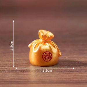 SG Stock 2026 CNY Year of Fire Horse Figurine Cute Mini Lucky Horse Ornament Car Dashboard & Office Desk Decor Chinese New Year Gift