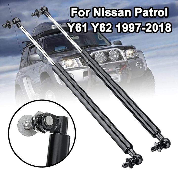 Adrad Bonnet Gas Struts to suit GU Patrol Y61 97 - 12 (Set of 2)