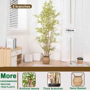 120/160/180cm Artificial Plants Pokok Viral Premium Skybird Banana Tree Leaf Artificial Tree bamboo Premium Quality Decoration Flower Ready Stock Malaysia Sell