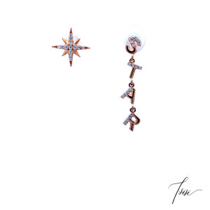 [TSISI] S925 Silver Star Earring 925銀星星STAR耳钉