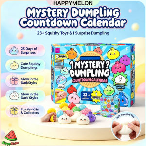 24PCS Mystery Dumpling Squishy Toys Simulation Dumpling Squeezy Toy Stress Relief Sensory Toys for Kids Anxiety Relief