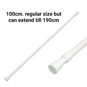 Punch-free adjustable telescopic rod shower curtain rod clothes rod shower rod curtain rod