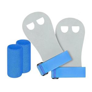 Kid Gymnastics Hand Grip Gloves with Wrist Support Strap for Boy Girl Gymnastics Pull Up Weightlifting Workout Exercise