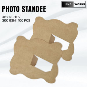 Lineworks 4x3 inches PHOTO STANDEE 300gsm 100 sheets