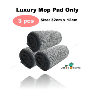 【Ready Stock】Oasis Home 2in1 Luxury FLAT MOP Slim Scratch 2 in 1 Lazy Mop With Bucket Set Easy Magic Dust Mop Lantai Moden Set Hands-free Self-Wash And Squeeze 360 Flexible Head Mop Stainless Steel Handle Free 2 Mop lantai viral murah 刮刮乐 Lotzbuy