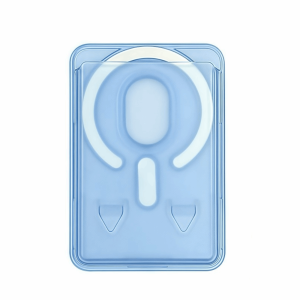 NEXTYOO Chống trầy xước Dành cho ví MagSafe Acrylic Trong suốt Túi đựng thẻ điện thoại Màu mờ Giá đỡ thẻ từ điện thoại