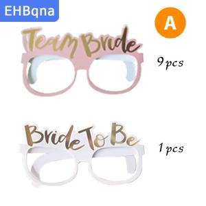 [COD] EHBqna SPORTS แก้วกระดาษปาร์ตี้สละโสดเจ้าสาวสีขาวสีโรสโกลด์