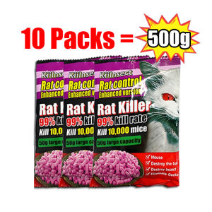 🔥 New Enhanced version 🔥 Powerful rat killer poison 100% effective rat killer Mouse killer Plant-Based formula rat killer for home Rat poison killer food that mice like to eat Harmless to people and pets rat poison for big rats panlason sa daga rat trap