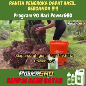 Original PowerGro Microb Baja Foliar SABAH READY STOK 100% Organik PG Peneraju Era East Malaysia untuk semua tanaman